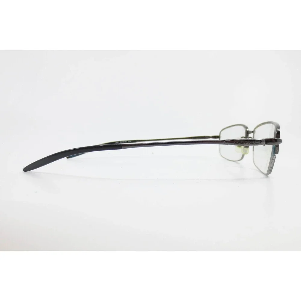 Denali Limit Eyeglasses Gunmetal Rectangular Semi-Rimless Frames 55-18-145 GUN